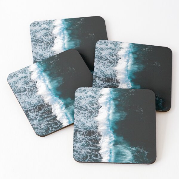 Item preview, Sea Waves white froth deep blue - Ocean Posters designed and sold by DRK7DSGN.