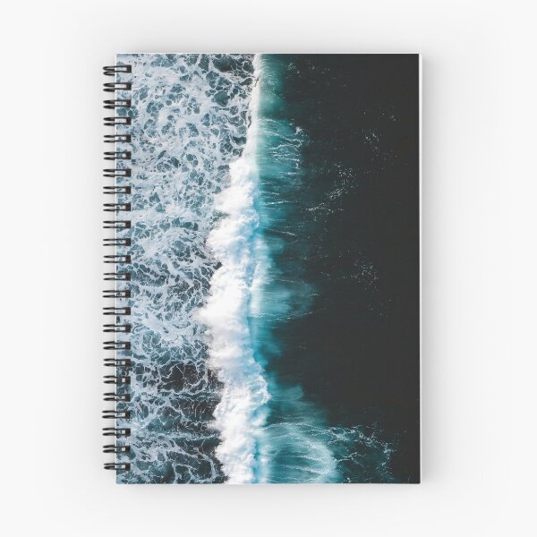 Item preview, Sea Waves white froth deep blue - Ocean Posters designed and sold by DRK7DSGN.