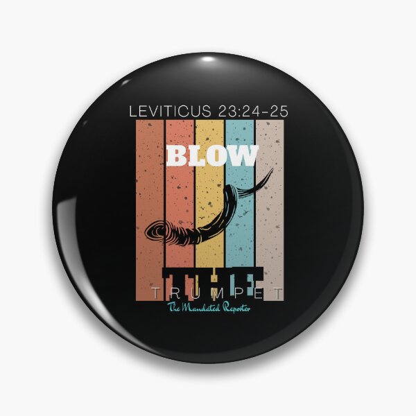 Item preview, Blow the Trumpet - Leviticus 23:24-25 - Black designed and sold by TheReporter1.