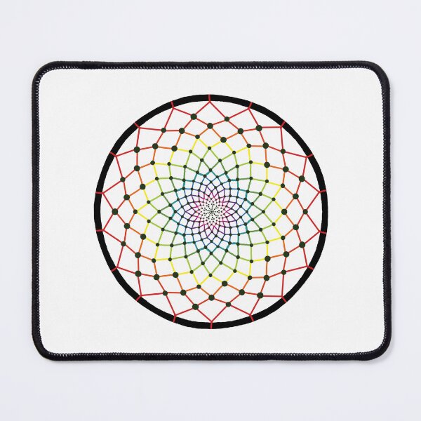 Item preview, Rainbow Dreamcatcher Mandala designed and sold by Demiree Cahill-Sabin.