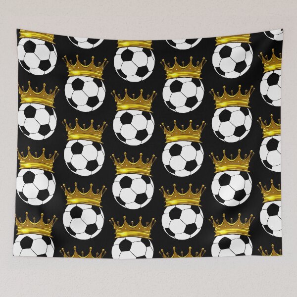 Item preview, Soccer Ball with Crown designed and sold by Laura Mora Martinez.