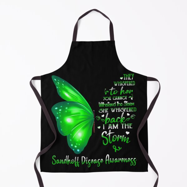 Item preview, She Whispered Back I Am The Storm Sandhoff Disease Awareness Butterfly designed and sold by frechettee.