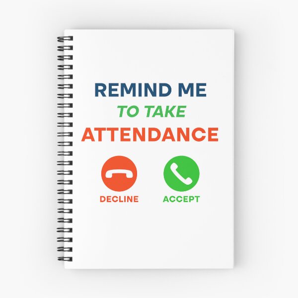 Item preview, Gift Someone Remind Me To Take Attendance Funny Teacher  designed and sold by Rami Khalifah.