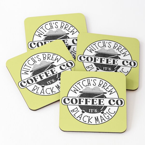 Item preview, Witches Brew Coffee Logo designed and sold by ViewerEqualsPhoton.