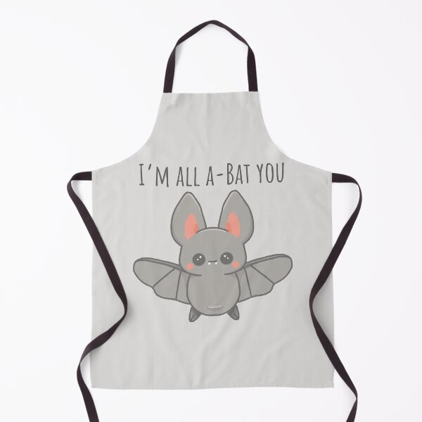 Item preview, I’m All A-Bat You - Funny Bat Pun designed and sold by HappyDoodlen.