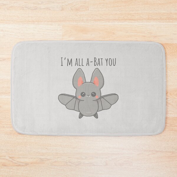 Item preview, I’m All A-Bat You - Funny Bat Pun designed and sold by HappyDoodlen.