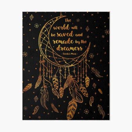 Saved and Remade - gold Art Board Print