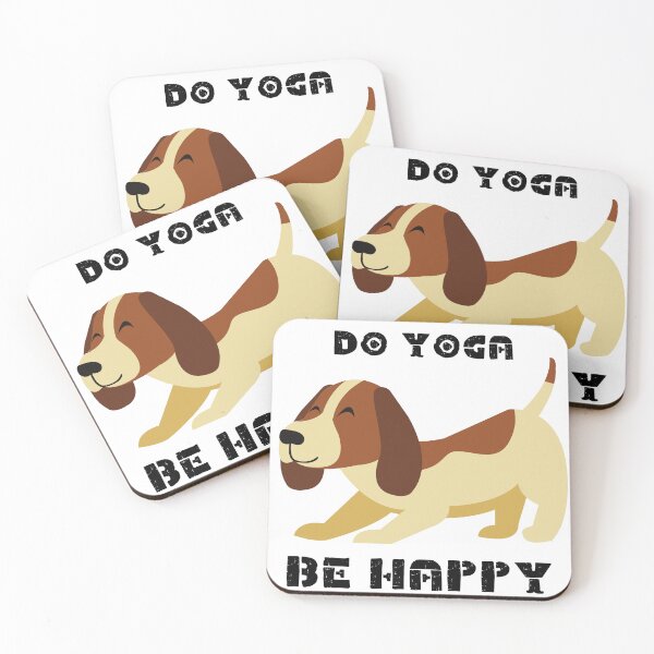 Item preview, Do yoga be happy ,Yoga,namaste, health yoga, cute money meditation. designed and sold by Jas Artist.