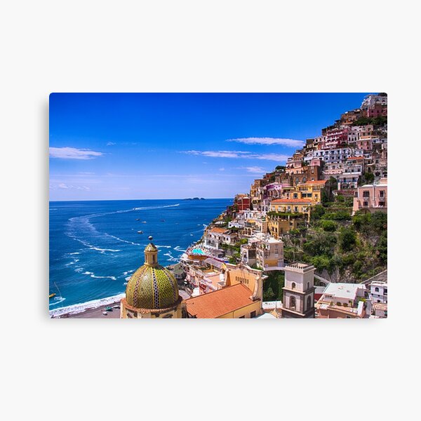 Love Of Positano Italy Canvas Print