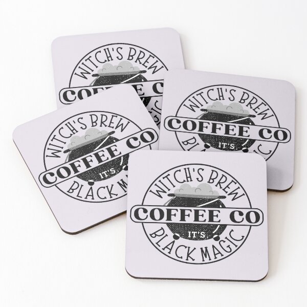 Item preview, Witches Brew Coffee Logo designed and sold by ViewerEqualsPhoton.