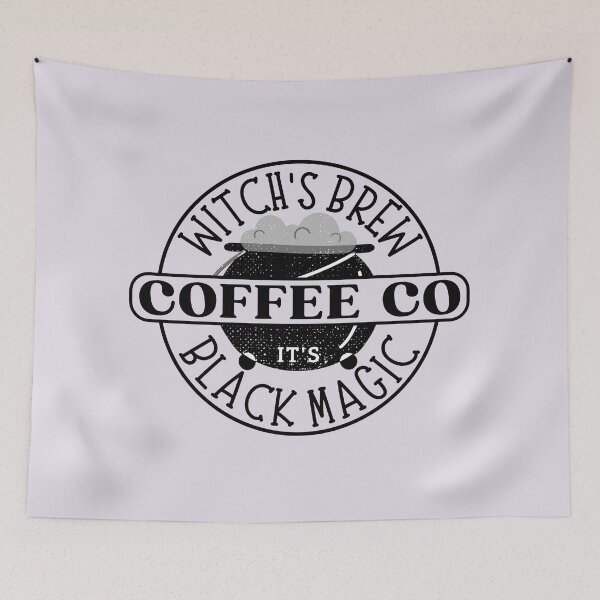 Item preview, Witches Brew Coffee Logo designed and sold by ViewerEqualsPhoton.