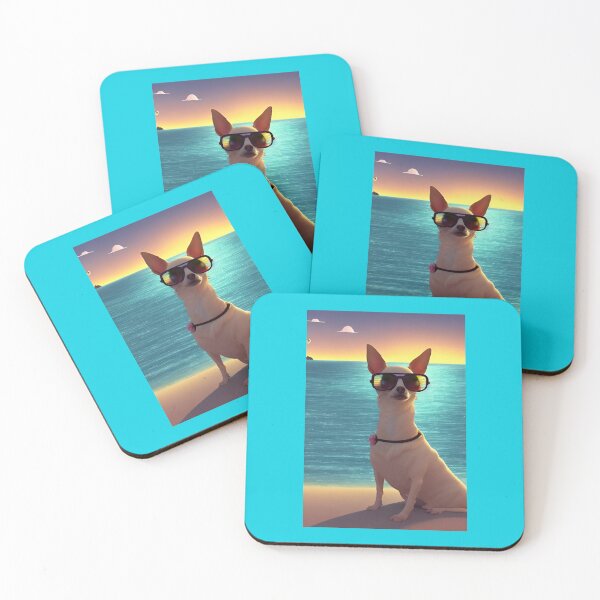 Item preview, Beach Wedding Chihuahua designed and sold by DreamWonderGift.