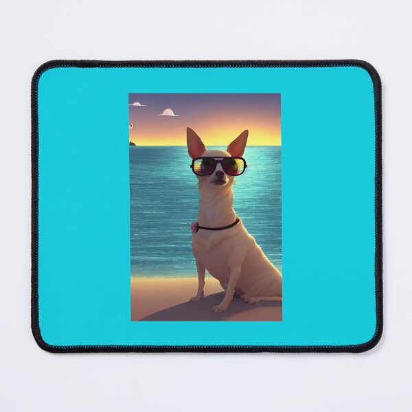 Item preview, Beach Wedding Chihuahua designed and sold by DreamWonderGift.