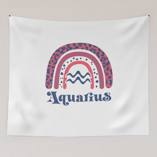 Item preview, Aquarius Rainbow designed and sold by MyStarSign.