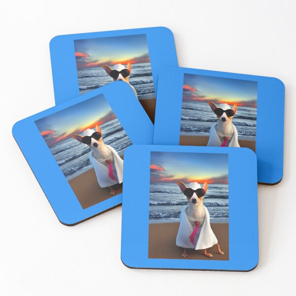 Item preview, Beach Wedding Chihuahua designed and sold by DreamWonderGift.