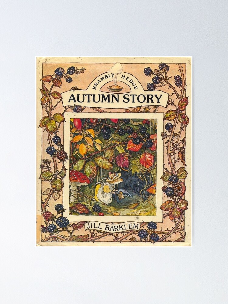 Brambly Hedge autumn story Poster for Sale by The Trend Shopl