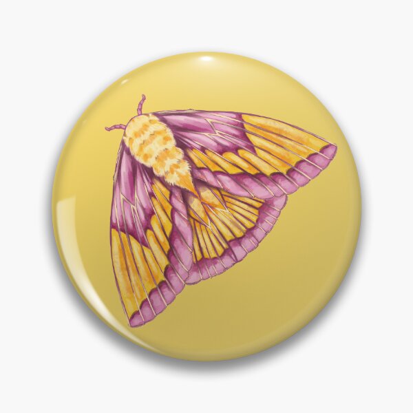 Item preview, Rosy Maple Moth designed and sold by leebradford.