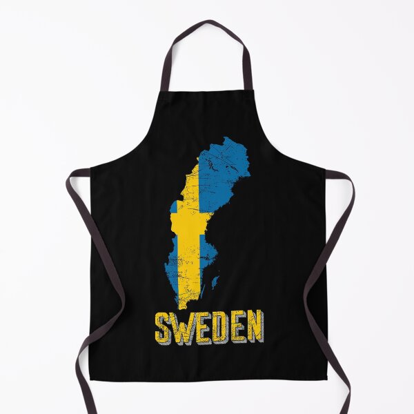 Item preview, Sweden flag map designed and sold by Mila1946.