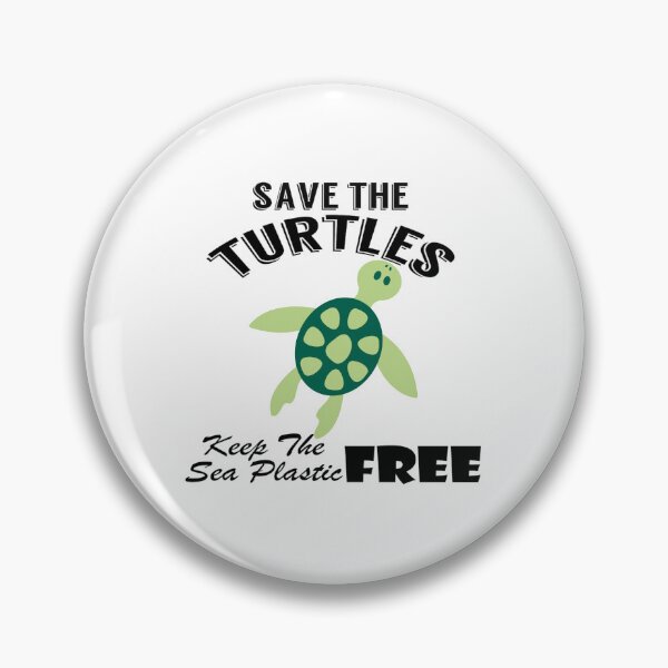 Item preview, Save the turtles keep the sea plastic free shirts, Save the turtles keep the sea plastic free masks, Save the turtles keep the sea plastic free stickers  designed and sold by Poussyarts.