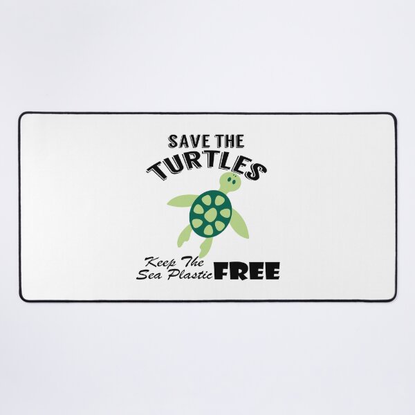 Item preview, Save the turtles keep the sea plastic free shirts, Save the turtles keep the sea plastic free masks, Save the turtles keep the sea plastic free stickers  designed and sold by Poussyarts.