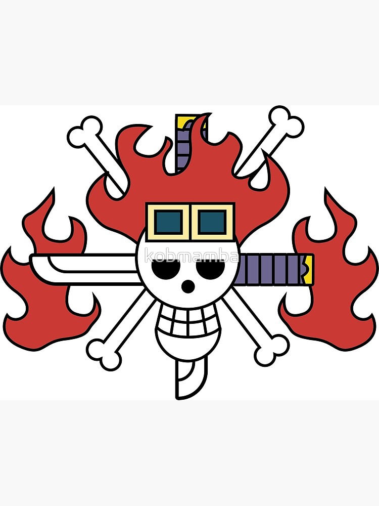 One Piece Eustass Kid Pixel Art Sticker for Sale by kobmamba