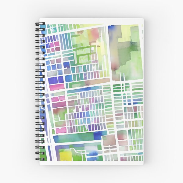 Item preview, Colourful map for a fake city designed and sold by skillunused.