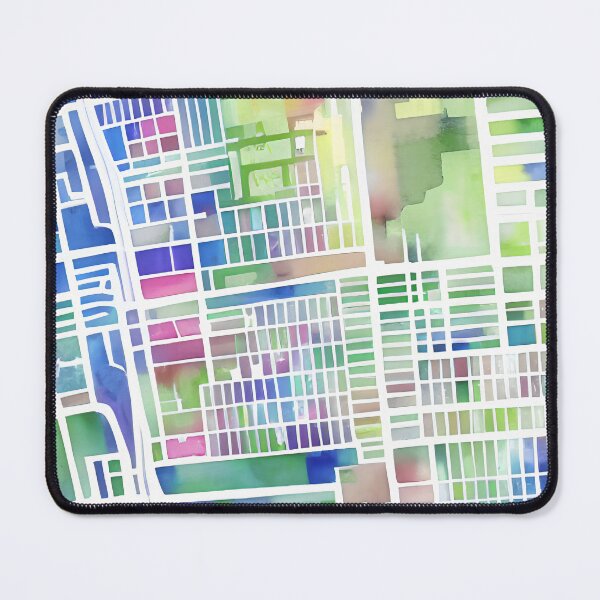 Item preview, Colourful map for a fake city designed and sold by skillunused.