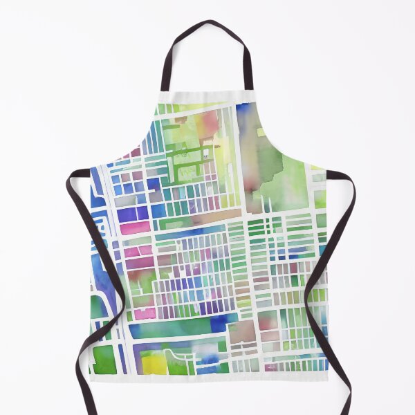 Item preview, Colourful map for a fake city designed and sold by skillunused.