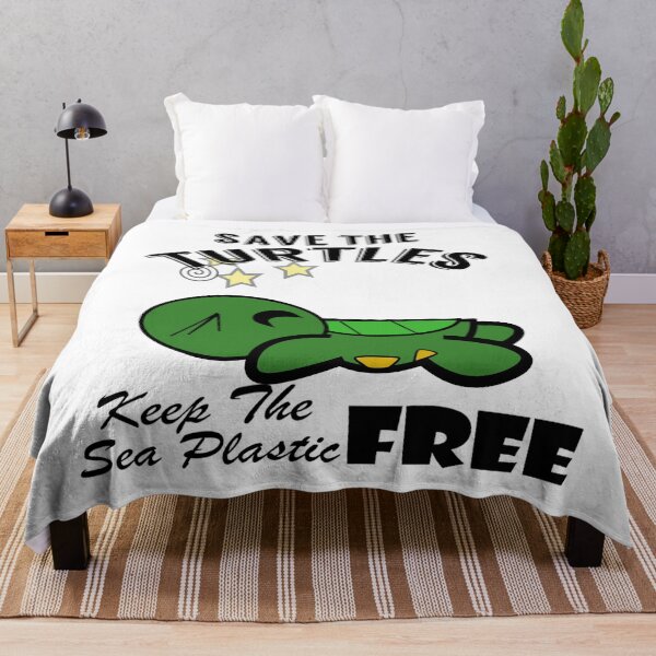 Item preview, Save the turtles keep the sea plastic free shirts, Save the turtles keep the sea plastic free masks, Save the turtles keep the sea plastic free stickers  designed and sold by Poussyarts.