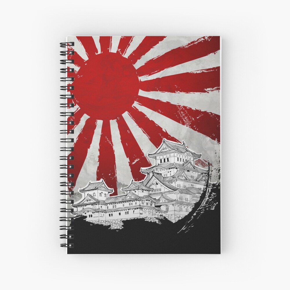 Japanese Palace And Sun Art Print By Dcornel Redbubble