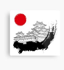 Japanischer Palast Metallbild
