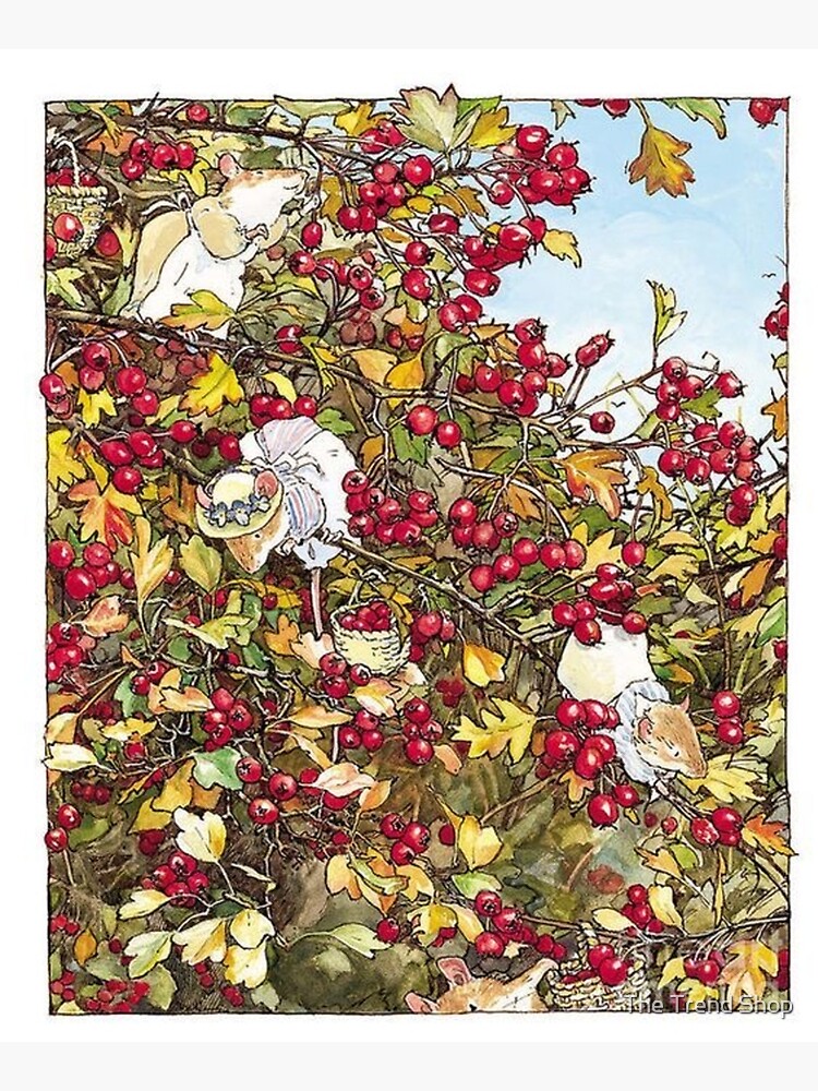 Brambly Hedge Official - It was a fine Autumn. The blackberries