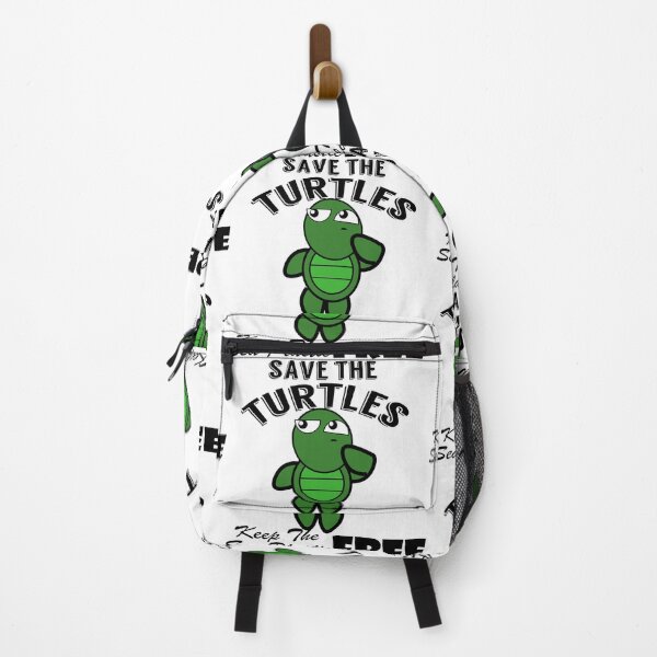 Item preview, Save the turtles keep the sea plastic free shirts, Save the turtles keep the sea plastic free masks, Save the turtles keep the sea plastic free stickers designed and sold by Poussyarts.