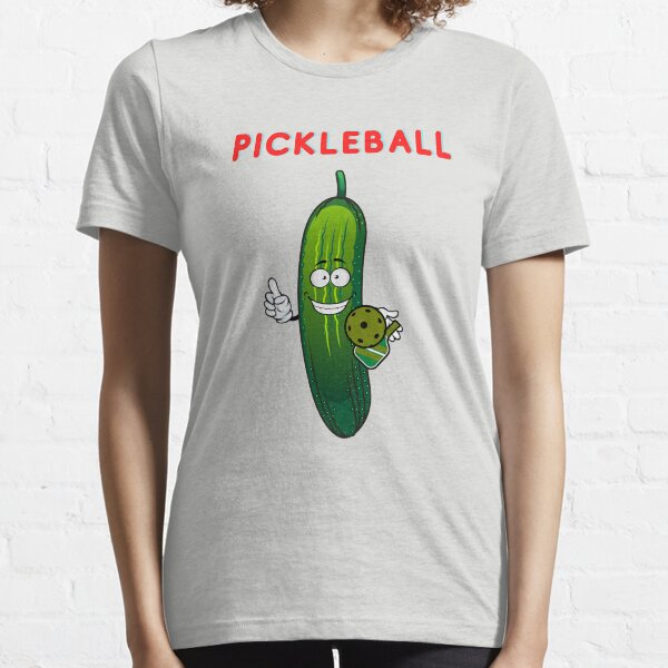 Item preview, Funny Pickle Playing Pickleball Classic T-Shirt designed and sold by ABEDLFATAH.