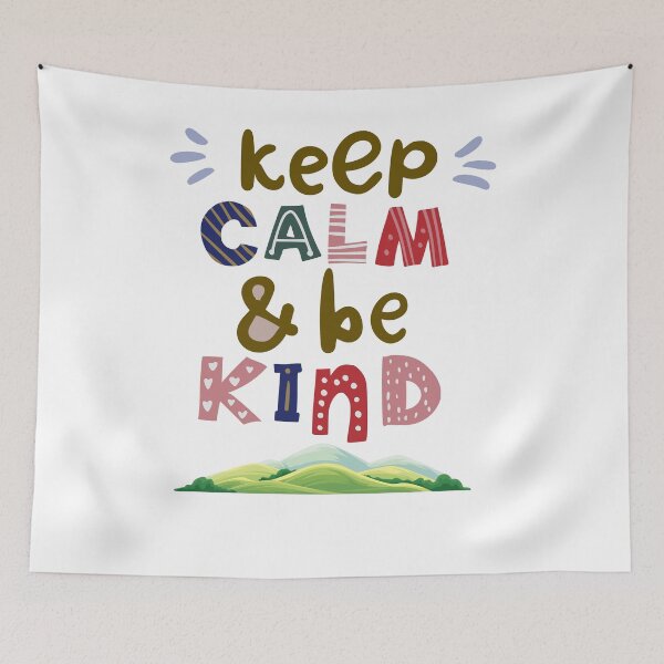 Item preview, Keep calm & be kind. designed and sold by Art-Vibrations.
