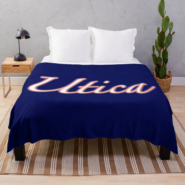 Item preview, Utica Cursiva Naranja y Azul designed and sold by Allie Rockhill.