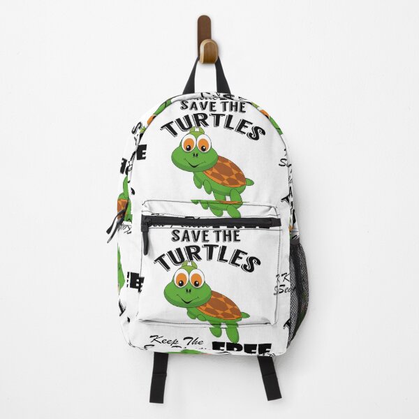 Item preview, Save the turtles keep the sea plastic free shirts, Save the turtles keep the sea plastic free masks, Save the turtles keep the sea plastic free stickers designed and sold by Poussyarts.