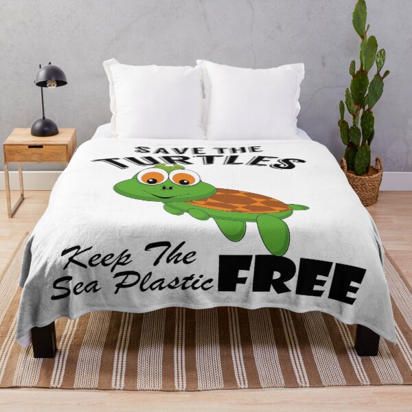 Item preview, Save the turtles keep the sea plastic free shirts, Save the turtles keep the sea plastic free masks, Save the turtles keep the sea plastic free stickers  designed and sold by Poussyarts.