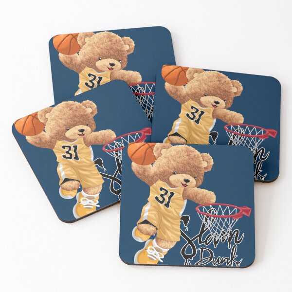 Item preview, Teddy bear in basketball game designed and sold by Bhonard 21.