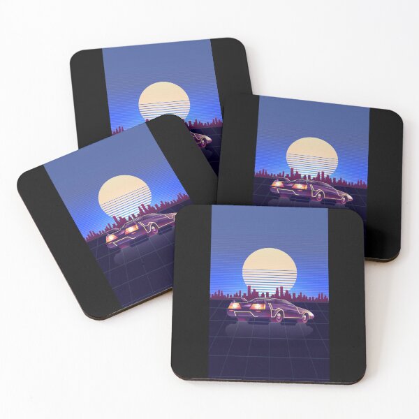 Item preview, DeLorean retrò art  designed and sold by Your-Sensei.