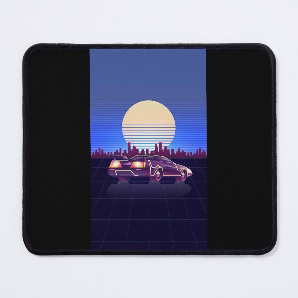 Item preview, DeLorean retrò art designed and sold by Your-Sensei.