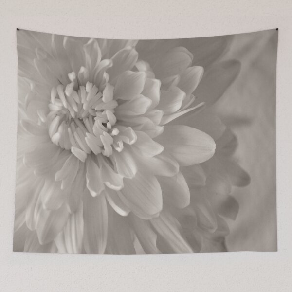 Item preview, Monochrome Chrysanthemum Close-up  designed and sold by by-jwp.