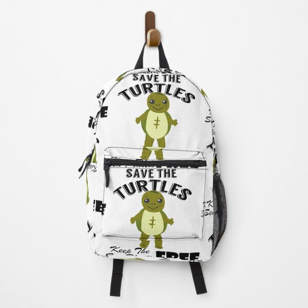 Item preview, Save the turtles keep the sea plastic free shirts, Save the turtles keep the sea plastic free masks, Save the turtles keep the sea plastic free stickers designed and sold by Poussyarts.