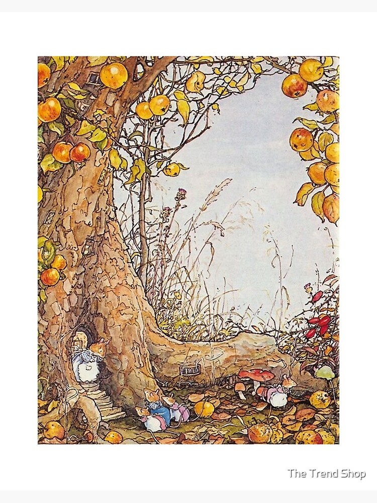 Brambly Hedge - The last autumn  Art Board Print for Sale by The