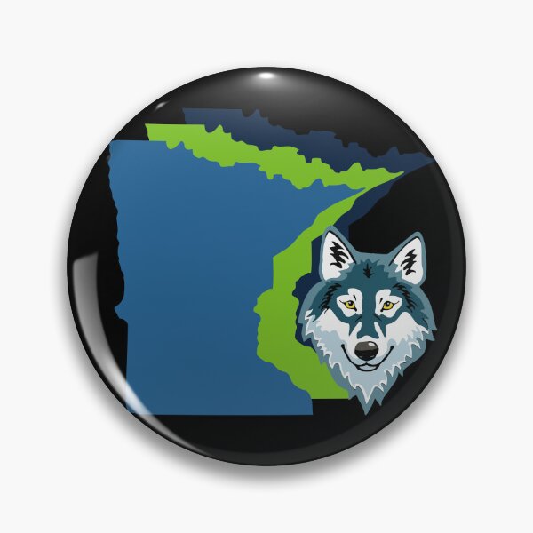 Item preview, Minnesota Border, Timberwolves designed and sold by LatterDaze.