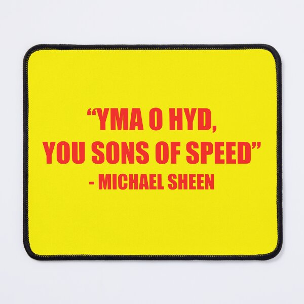 Item preview, Yma O Hyd You Sons Of Speed - Michael Sheen designed and sold by bubblecoch.