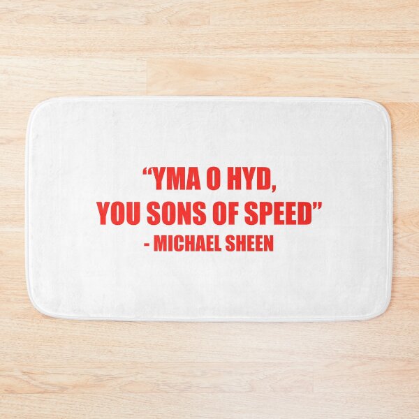 Item preview, Yma O Hyd You Sons Of Speed - Michael Sheen designed and sold by bubblecoch.