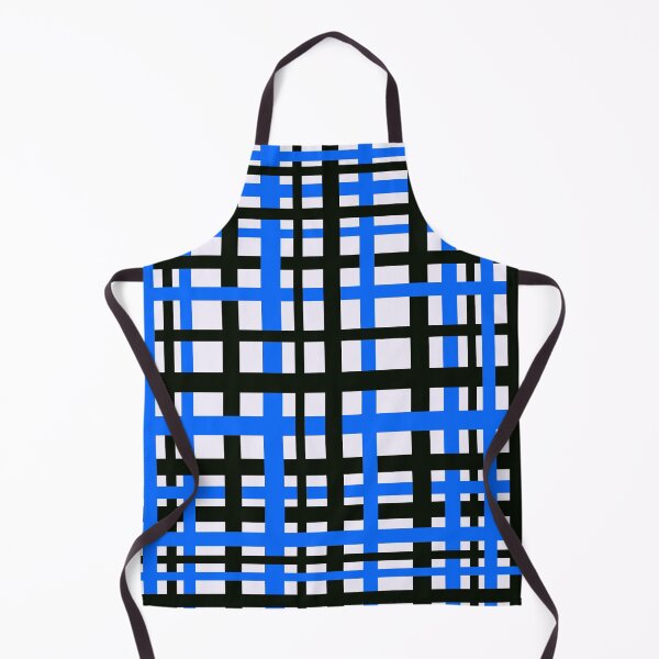 Item preview, Interlocking Stripes Black White Blue designed and sold by blakcirclegirl.