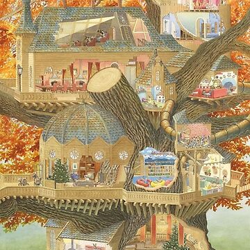 Stop Everything, Check Out this Real-Life Brambly Hedge Treehouse