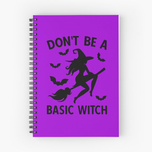 Item preview, Don't Be A Basic Witch. Halloween, Funny Halloween, Witch Quote designed and sold by DesignHouse07.